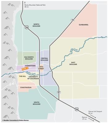 Boulder Neighborhood Map