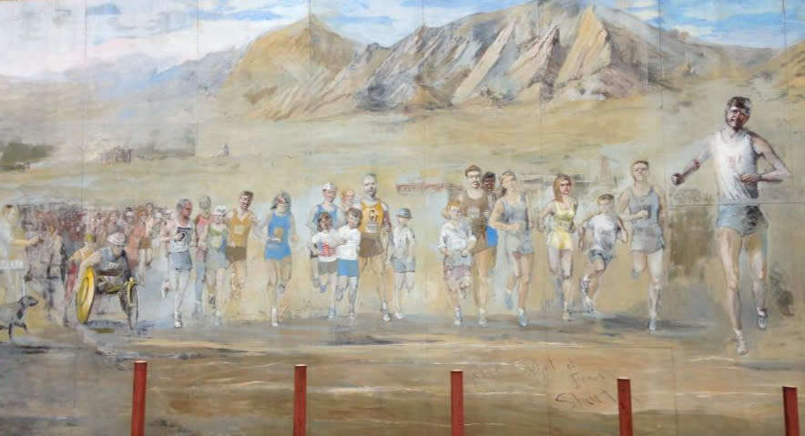 Running Mural
